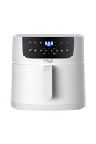 Yui M50 MaxiFry Airfryer 8 lt Tek Hazneli Izgara Yapan Yağsız Sıcak Hava Fritözü Beyaz