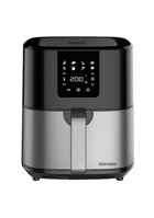 Goldmaster Gm-7459 Airfryer 6.5 lt Tek Hazneli Led Ekranlı Yağsız Sıcak Hava Fritözü Siyah