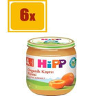 Hipp Tahılsız Glutensiz Organik Kayısılı Kavanoz Maması 6x125 gr