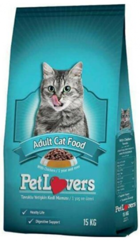 Pet Lovers Tavuklu Tahıllı Yetişkin Kuru Kedi Maması 15 kg