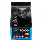 Krax Somonlu Tahıllı Yetişkin Kuru Kedi Maması 15 kg