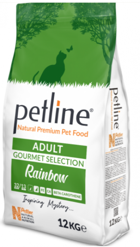 Petline Natural Premium Gourmet Karışık Tahıllı Yetişkin Kuru Kedi Maması 1.5 kg