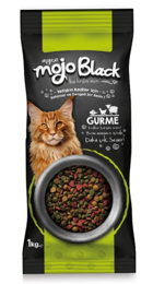 MyCat Mojo Black Gurme Kuzu Etli Tavuklu Tahıllı Yetişkin Kuru Kedi Maması 1 kg