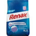 Renax Matik Renkliler ve Beyazlar İçin 64 Yıkama Toz Deterjan 8 kg