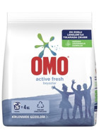 Omo Matik Active Fresh Beyazlar İçin 104 Yıkama Toz Deterjan 4x4 kg