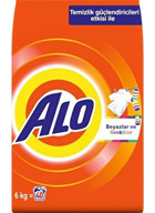 Alo Matik Renkliler ve Beyazlar İçin 40 Yıkama Toz Deterjan 6 kg