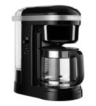 Kitchenaid 5KCM1208EOB Zaman Ayarlı Plastik Filtreli Karaf 1.7 L Hazne Kapasiteli 12 Fincan Akıllı 1100 W Siyah Filtre Kahve Makinesi