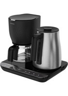 Grundig Zaman Ayarlı Plastik Filtreli Karaf 2.6 L Hazne Kapasiteli 6 Fincan 1800 W İnox Filtre Kahve Makinesi