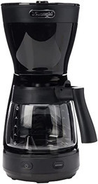 Delonghi ICM16210.BK Plastik Filtreli Karaf 1.25 L Hazne Kapasiteli 10 Fincan 1000 W Siyah Filtre Kahve Makinesi