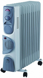 Skytech St-11500R 2500 Watt 11 Dilimli Ayaklı Yağlı Radyatör Isıtıcı Beyaz