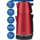Karaca Berry Tea XL 2 In1 Çelik Demlikli 1700 W Çelik Gövdeli Beyaz Çay Makinesi
