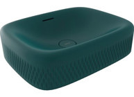 Bocchi New Age Tezgah Üstü Lavabo 55 cm Petrol Mavisi 1411-071-0125