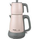 Tefal Tea Expert Otomatik Çelik Demlikli 1650 W Işıklı Çelik Gövdeli Pudra Retro Çay Makinesi