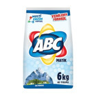 ABC Matik Dağ Ferahlığı Beyazlar İçin 40 Yıkama Toz Deterjan 6 kg