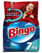 Bingo Matik Renkliler İçin 47 Yıkama Toz Deterjan 7 kg