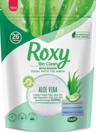Dalan Roxy Bio Clean Aloe Vera Renkliler ve Beyazlar İçin 26 Yıkama Toz Deterjan 800 gr