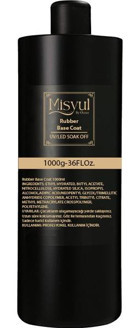 Misyul Rubber Base Coat Prorez Tırnak Kalıcı Oje Rubber Base Coat 1000GR
