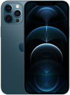 Apple iPhone 12 Pro Max 256 Gb Hafıza 6 Gb Ram 6.7 İnç 12 MP Çift Hatlı Oled Ekran Ios Akıllı Cep Telefonu Mavi