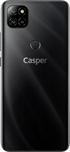 Casper Via E30 64 Gb Hafıza 4 Gb Ram 6.52 İnç 16 MP Ips Lcd Ekran Android Akıllı Cep Telefonu Siyah
