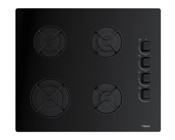 Teka GBE 64002 KBC BK Siyah Cam 4 Gözlü Gazlı Ankastre Ocak