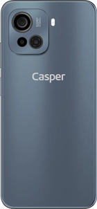 Casper Via F30 128 Gb Hafıza 4 Gb Ram 6.5 İnç 50 MP Ips Lcd Ekran Android Akıllı Cep Telefonu Gri