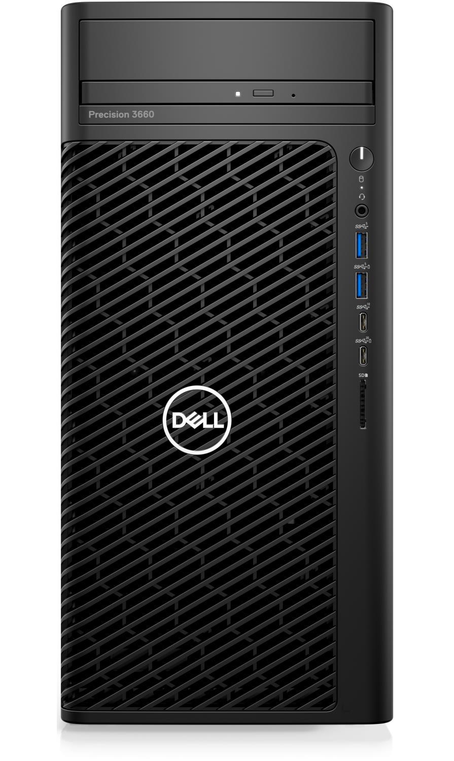 Dell Precision T3660 Paylaşımlı UHD Graphics Ekran Kartlı AMD Ryzen 5 i7 12700 16 GB Ram DDR5 256 GB SSD Mini Tower Windows 10 Pro Masaüstü Bilgisayar