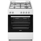 Simfer 1241 56 lt A Enerji Sınıfı Doğalgazlı Ocaklı Solo Fırın Beyaz
