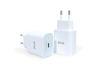Syrox PD20B Universal Kablolu 20 W Hızlı Şarj Aleti Beyaz