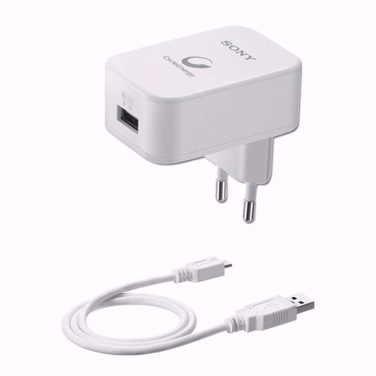 Sony CP-AD2 Universal Kablolu 2.1 Amper Hızlı Şarj Aleti Beyaz