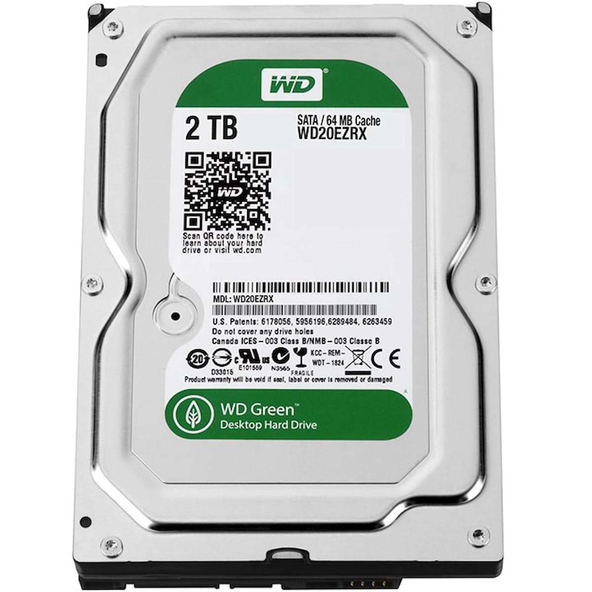 Western Digital Blue WD20EZBX 3.5 inç 7200 RPM 256 MB SATA 3.0 PC Harddisk
