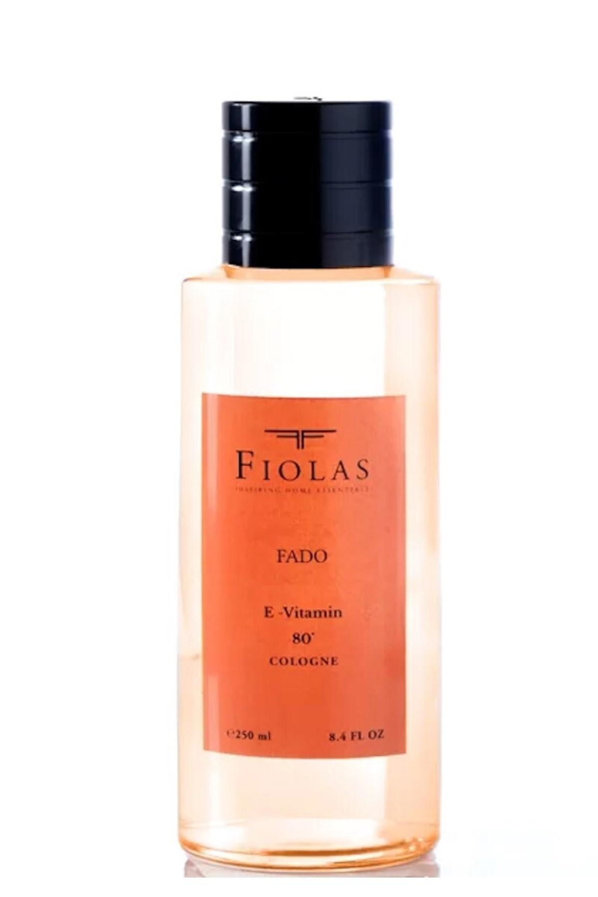 Fiolas Portakal Cam Şişe Kolonya 250 ml