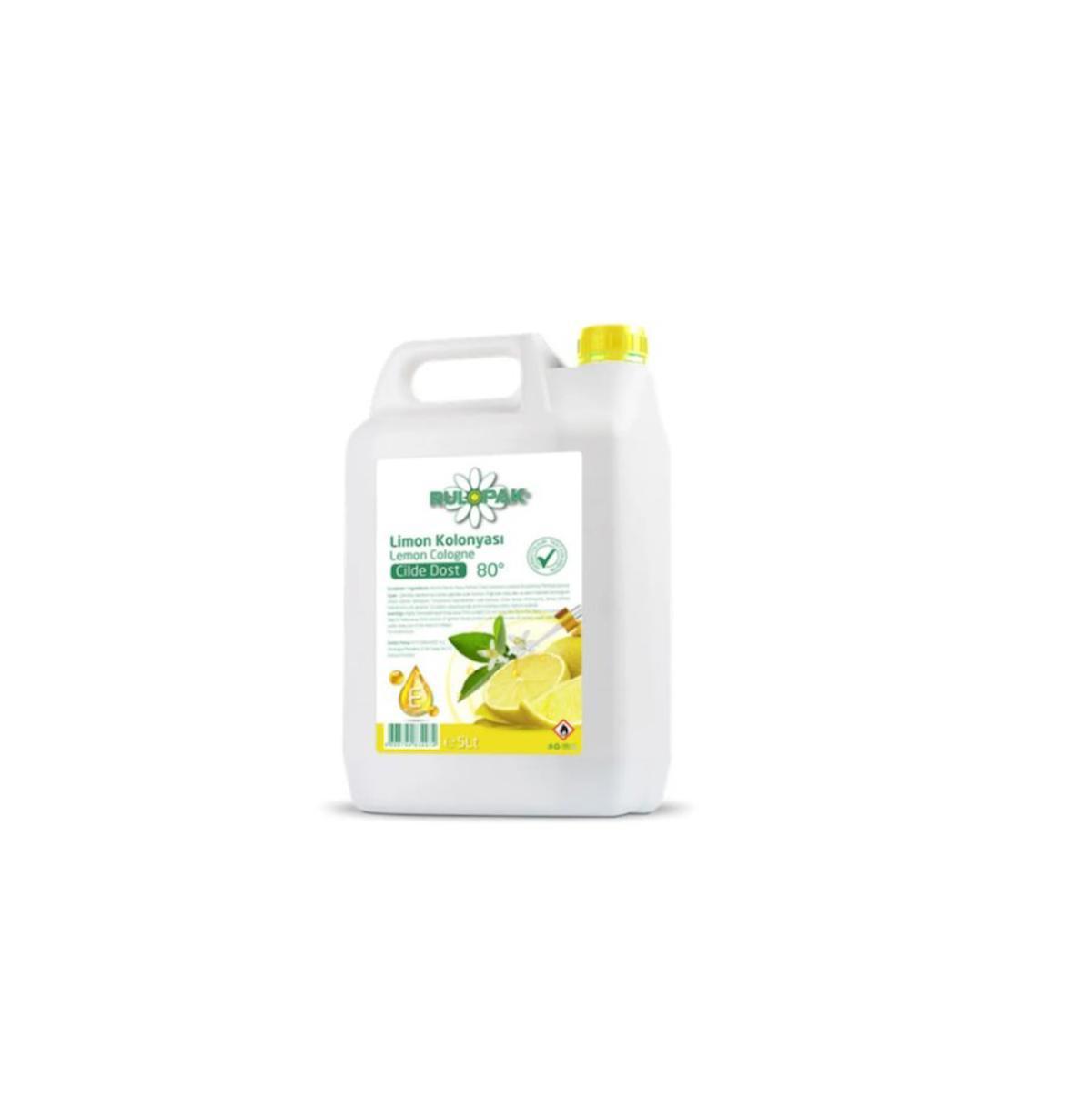 Rulopak Limon Kolonya 5 lt