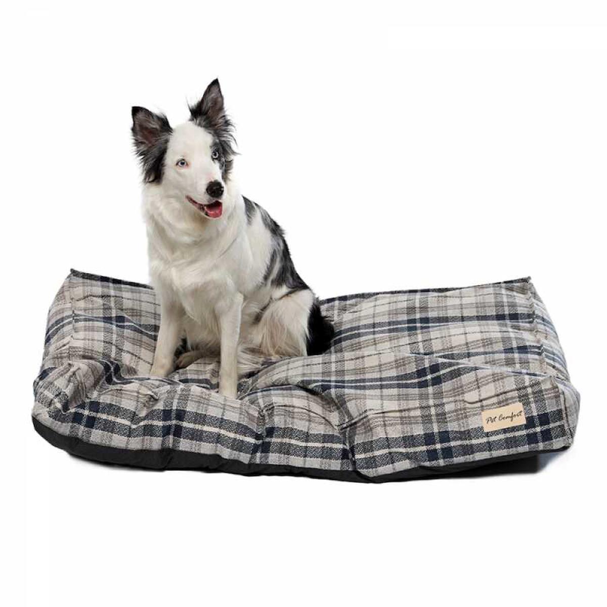 Pet Comfort Lima Varius 20 Büyük Irk İç Mekan Köpek Yatağı Mavi