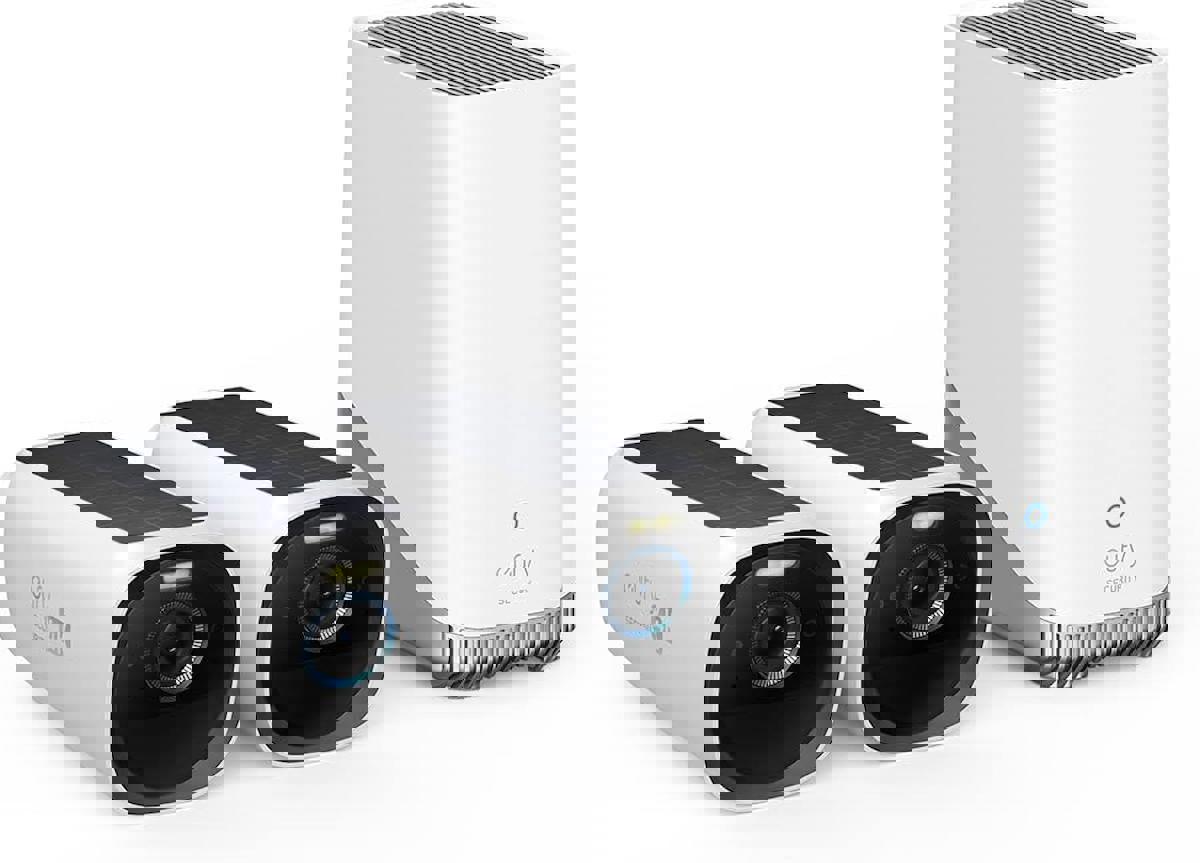 Eufy S330 eufyCam 3 Ethernet Mini Güneş Enerjili 1 Kameralı Gece Görüşlü IP Dış Mekan Kablosuz Güvenlik Kamerası
