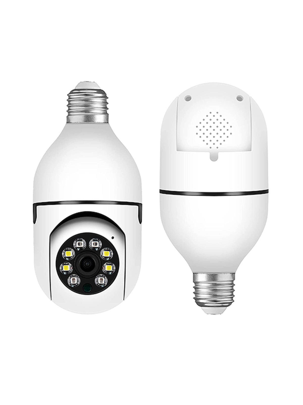 Neutron Ethernet Mini 1 Kameralı 360 Derece Dönen Gece Görüşlü İç Mekan Kablosuz Güvenlik Kamerası
