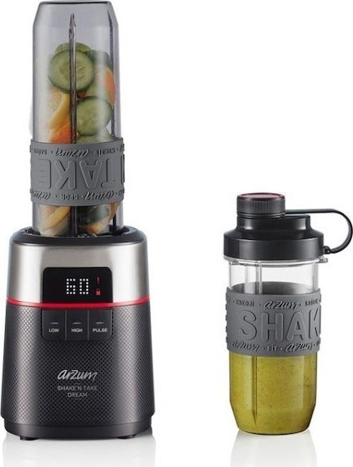 Arzum Ar1147 4 Bıçaklı Blender Seti Siyah