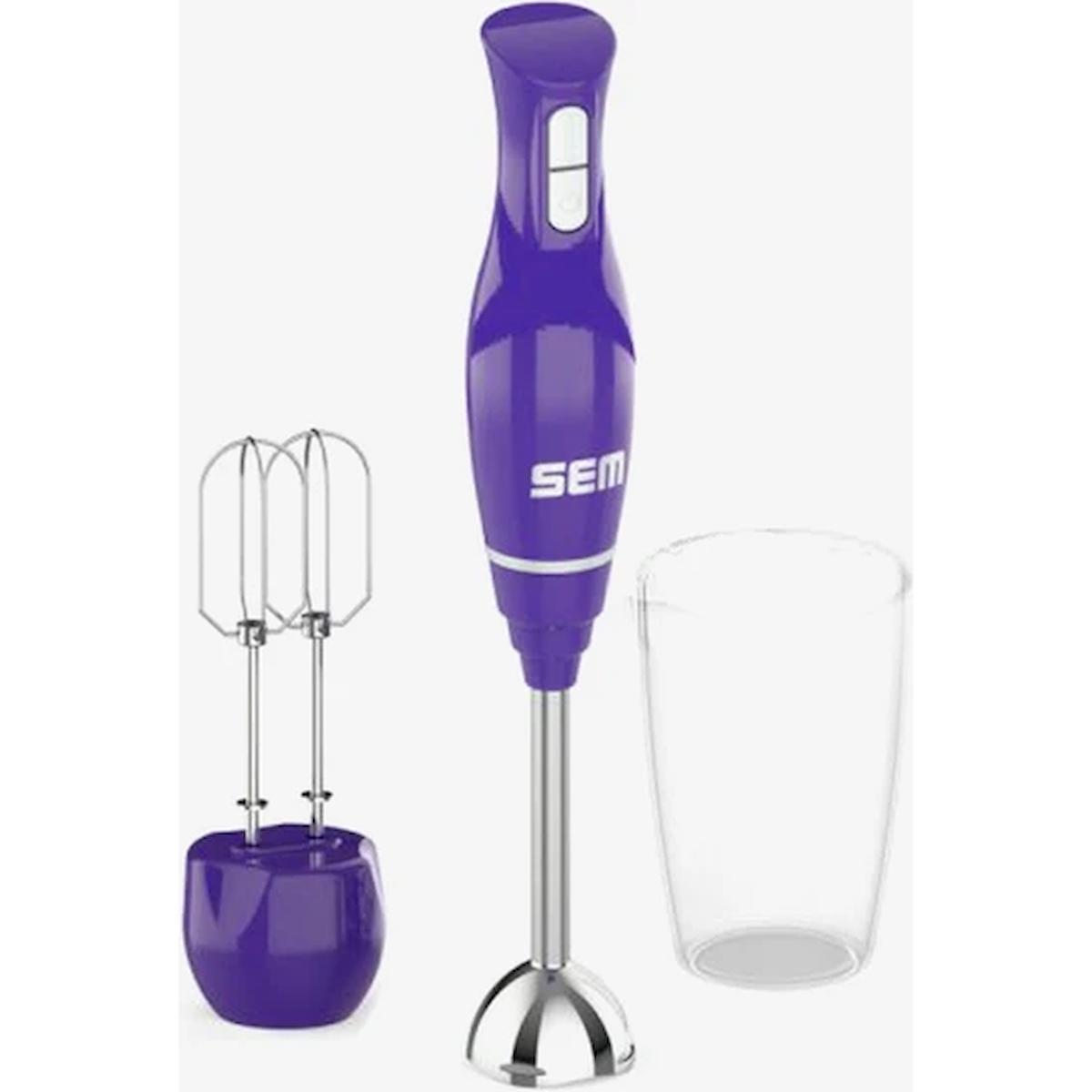 Sem Sk226 600 ml Blender Seti Mor