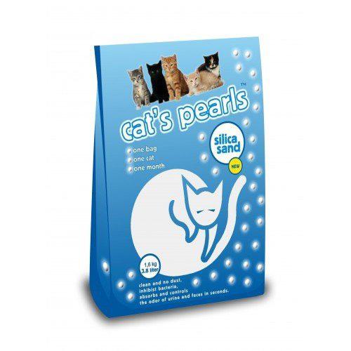Cat Pearls Kokusuz Kalın Taneli Silika Kedi Kumu 6 x 3.8 lt