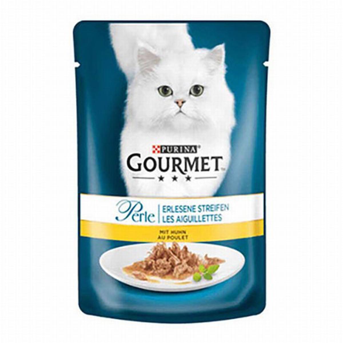 Purina Perle Tavuklu Yetişkin Yaş Kedi Maması 6x85 gr