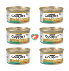 Purina Gold Ciğerli ve Tavşanlı Yetişkin Yaş Kedi Maması 6x85 gr