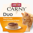 Animonda Duo Ciğerli ve Tavuklu Yetişkin Yaş Kedi Maması 70 gr