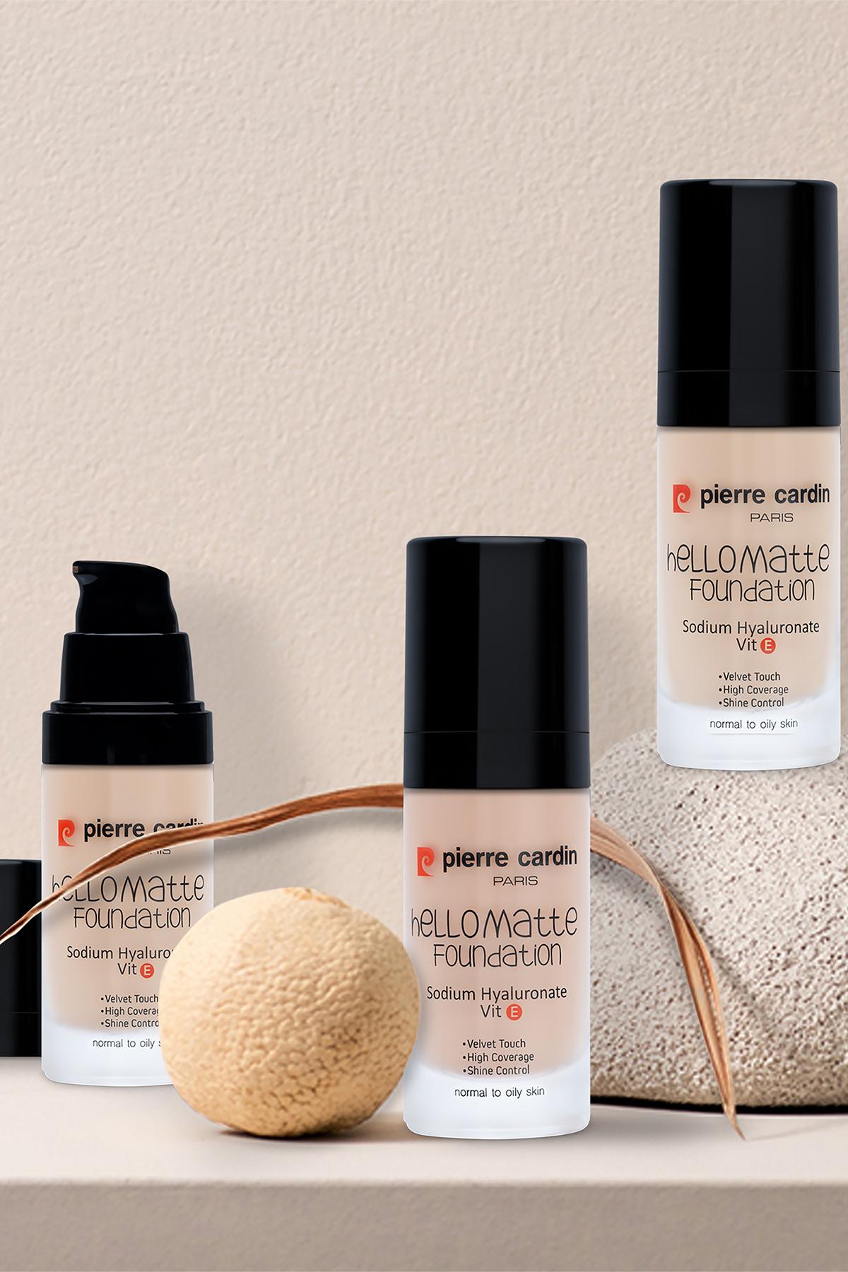Pierre Cardin HelloMatte Light Likit Tüp Fondöten 30 ml