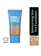 Rimmel London Kind & Free 210 Golden Beige Vegan Krem Tüp Fondöten 30 ml