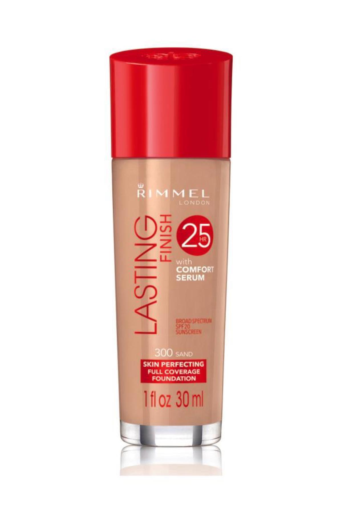 Rimmel London Lasting Finish 25HR 300 Sand Likit Serum Fondöten 30 ml