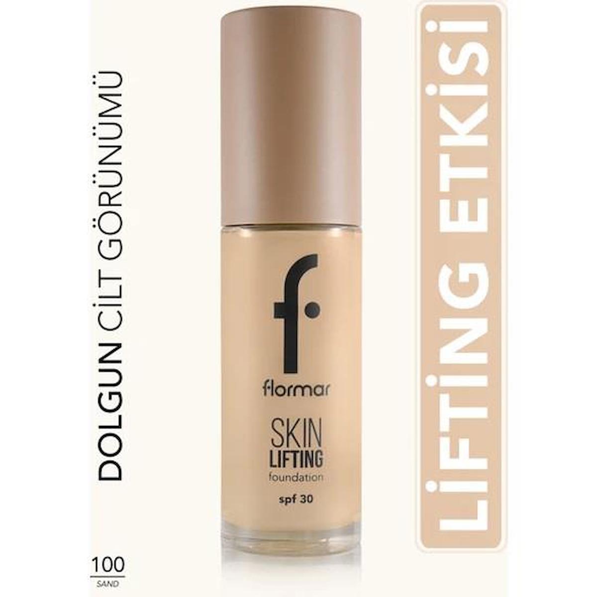 Flormar Skin Lifting 100 Sand Likit Serum Fondöten 30 ml