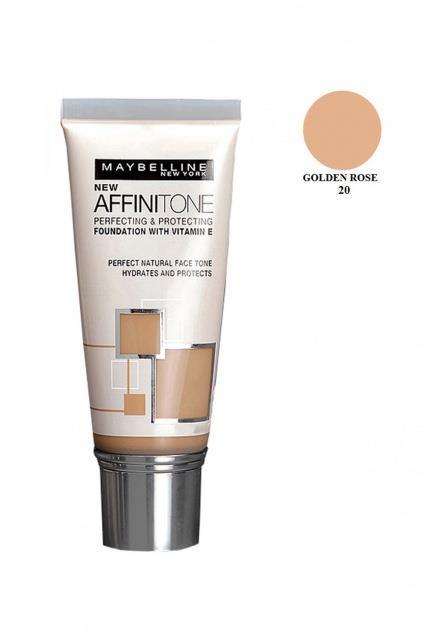 Maybelline New York Affiniton Perfecting Protecting 42 Dark Beige Likit Tüp Fondöten 30 ml