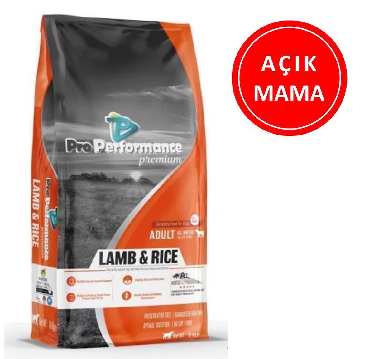 Pro Performance Premium Kuzu Etli Tüm Irklar Yetişkin Kuru Köpek Maması 1 kg