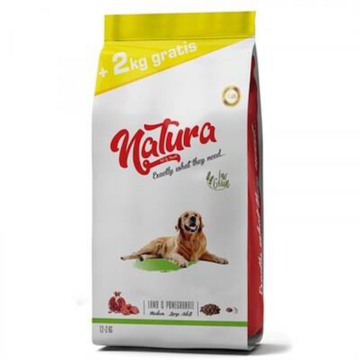 Natura Pet Kuzu Etli Büyük Irk Yetişkin Kuru Köpek Maması 14 kg