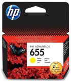 HP 655-CZ112AE Orijinal Sarı Mürekkep Kartuş