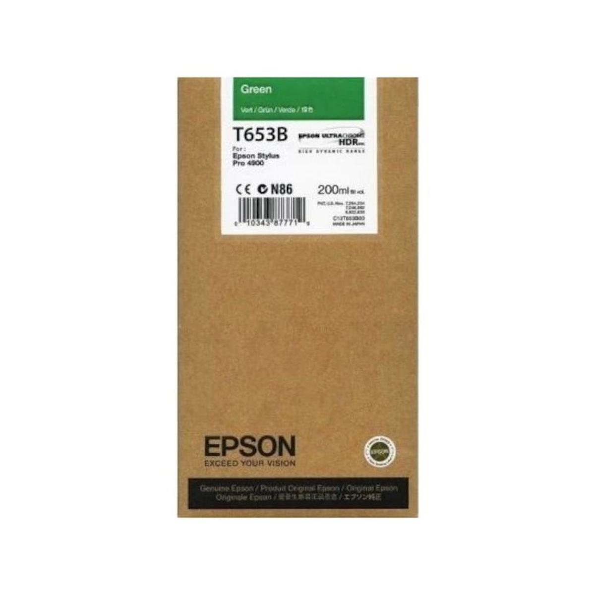 Epson T653B-C13T653B00 Orijinal Yeşil Mürekkep Kartuş